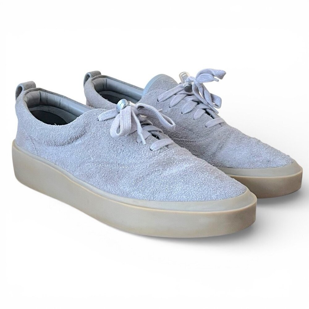 Fear of God FOG Mens 101 Sneakers Sz 43 US 10 Tan Taupe Suede Streetwear Shoe